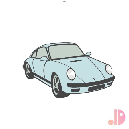 Как нарисовать машину Porshe 911